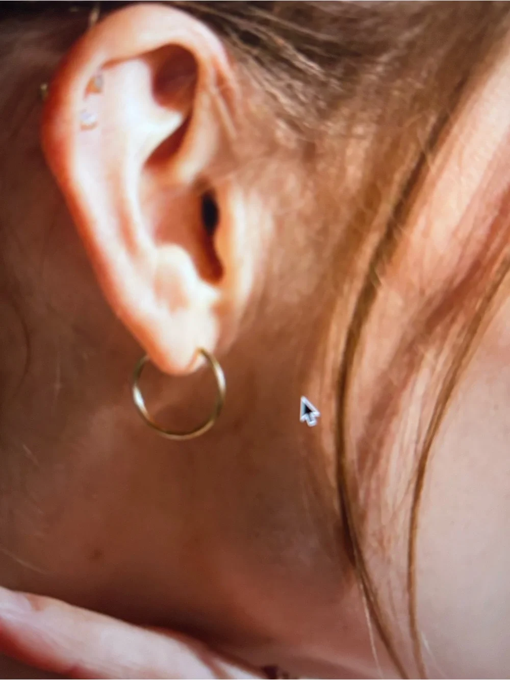 NWT Made by Mary rose gold fill 16 mm Live In hoop earrings